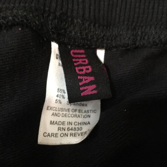 Urban Groove Hip Hop Sweatpants Baddie Core Size Small - Picture 9 of 11